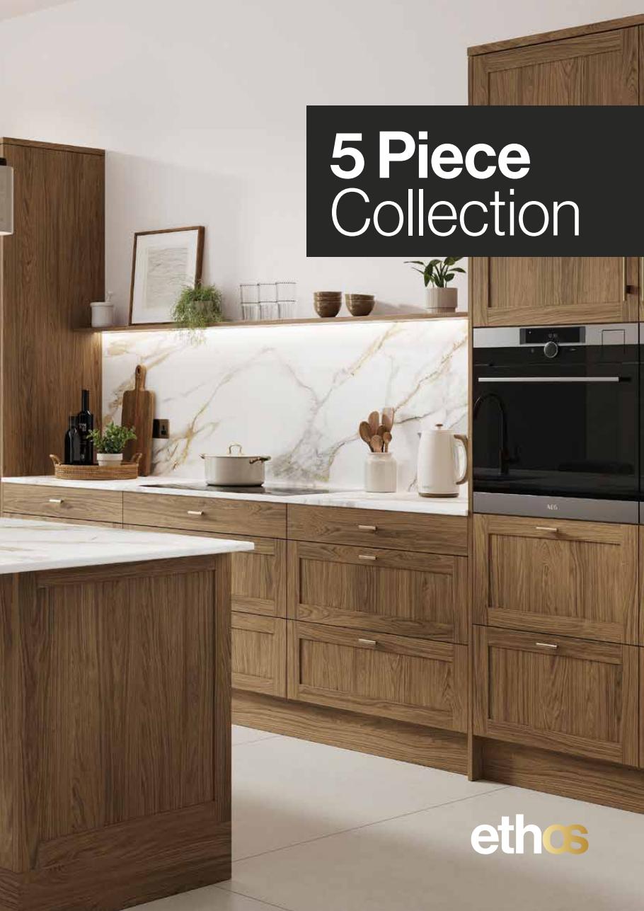 Ethos 5 Piece Collection 2026 brochure cover